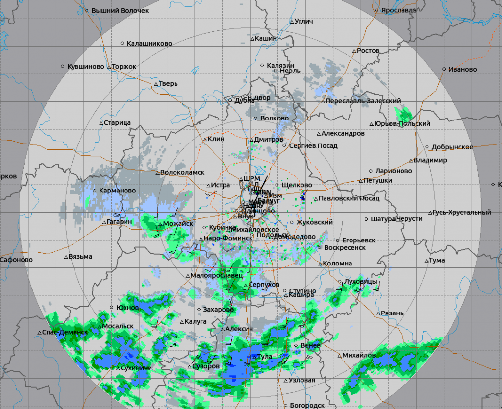 Осадки радар московская область. Карта осадков Воскресенск. Meteorad. Ru. Метеорологический локатор Тверь. Данные радарных наблюдений.