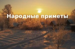Народные приметы и наука: точки пересечения