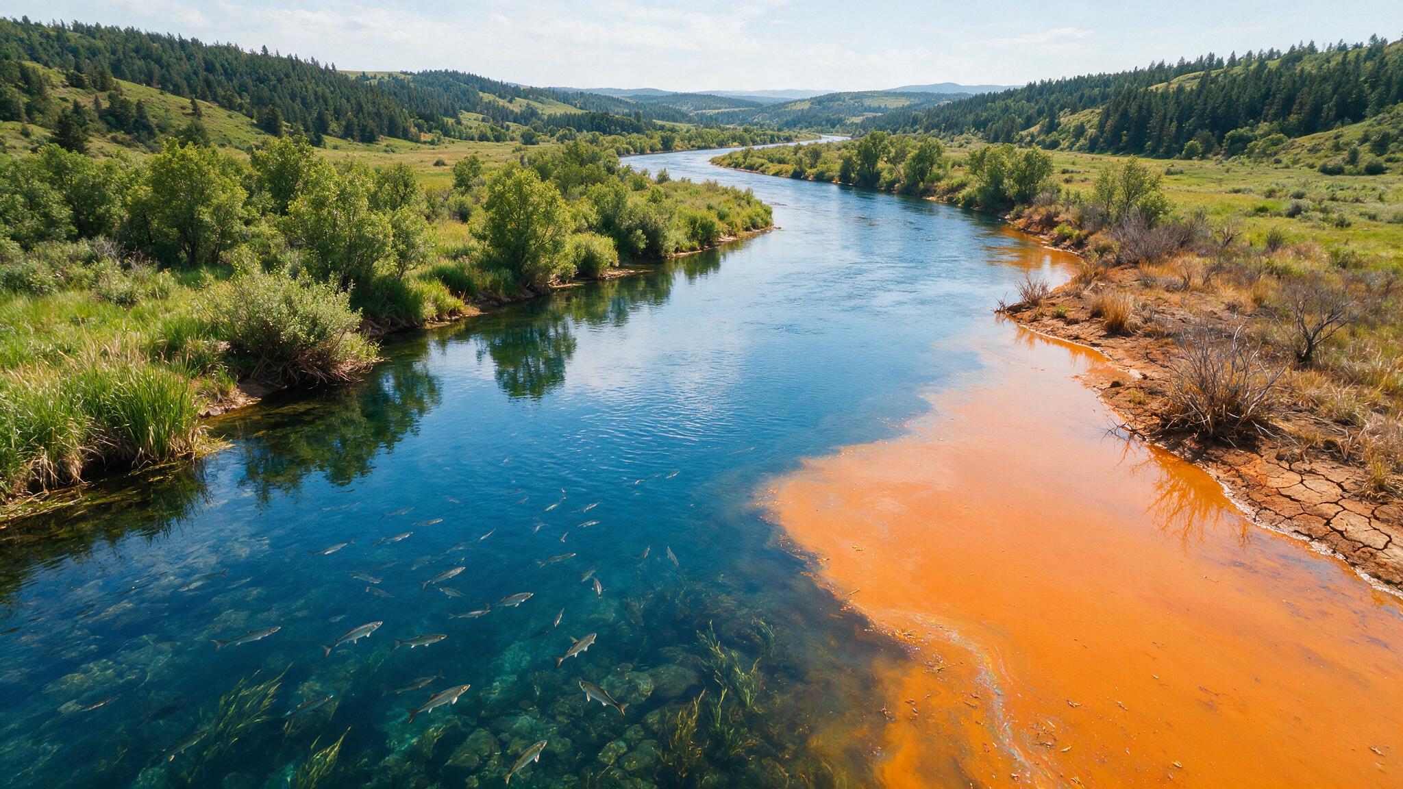 Исследование Nature: глобальное потепление разрывает реки на части, оставляя рыб без путей к спасению